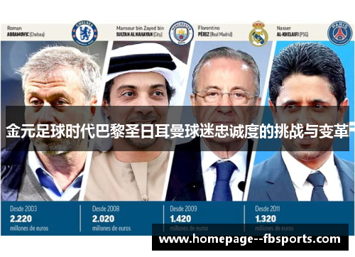 金元足球时代巴黎圣日耳曼球迷忠诚度的挑战与变革